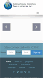 Mobile Screenshot of icfn.tv